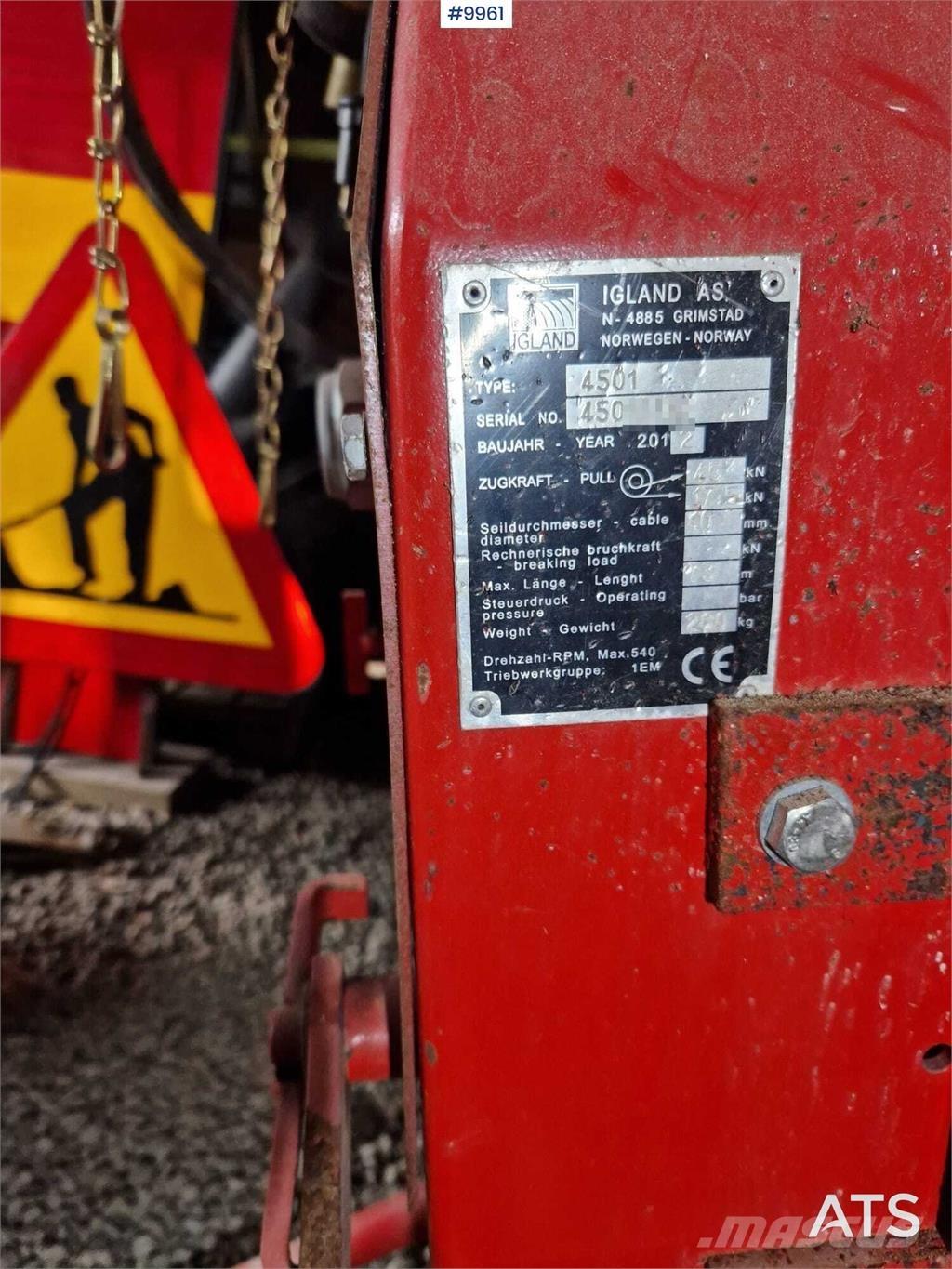 Igland luning winch Κατασκευές - Άλλα