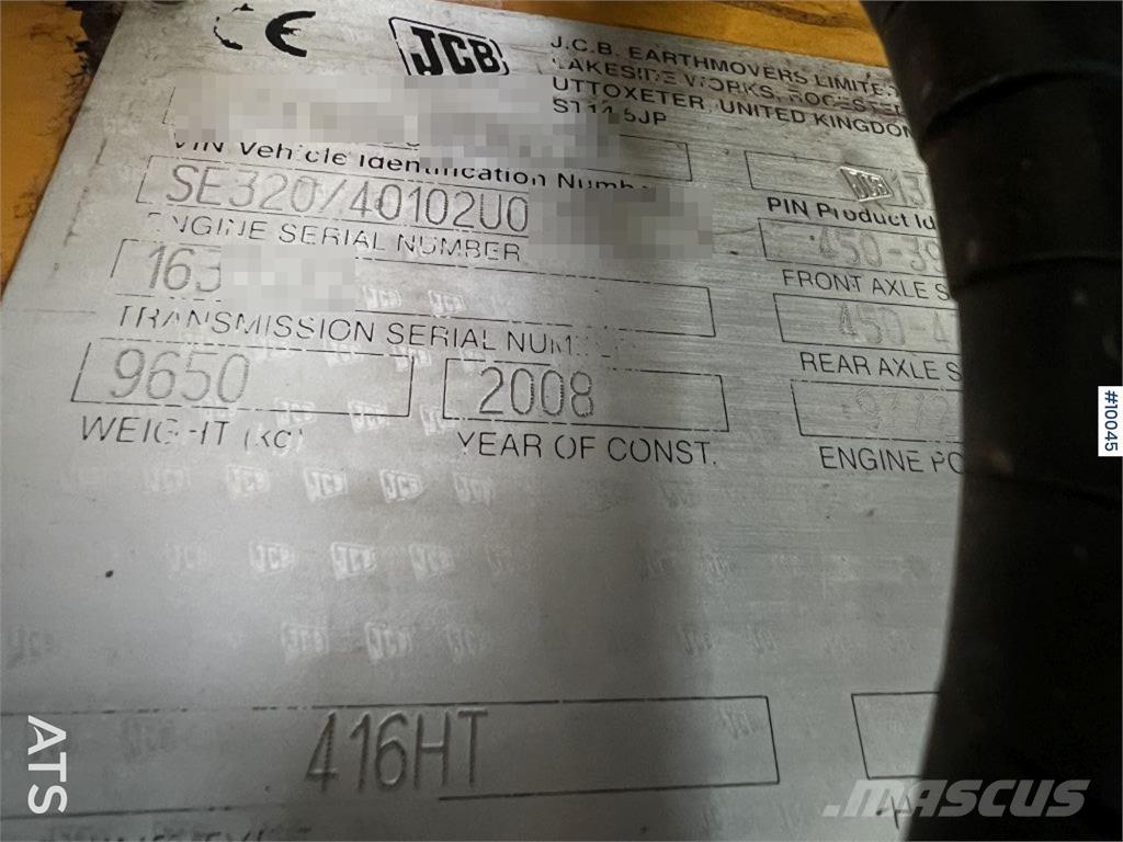 JCB 416 HT Φορτωτές με λάστιχα (Τροχοφόροι)