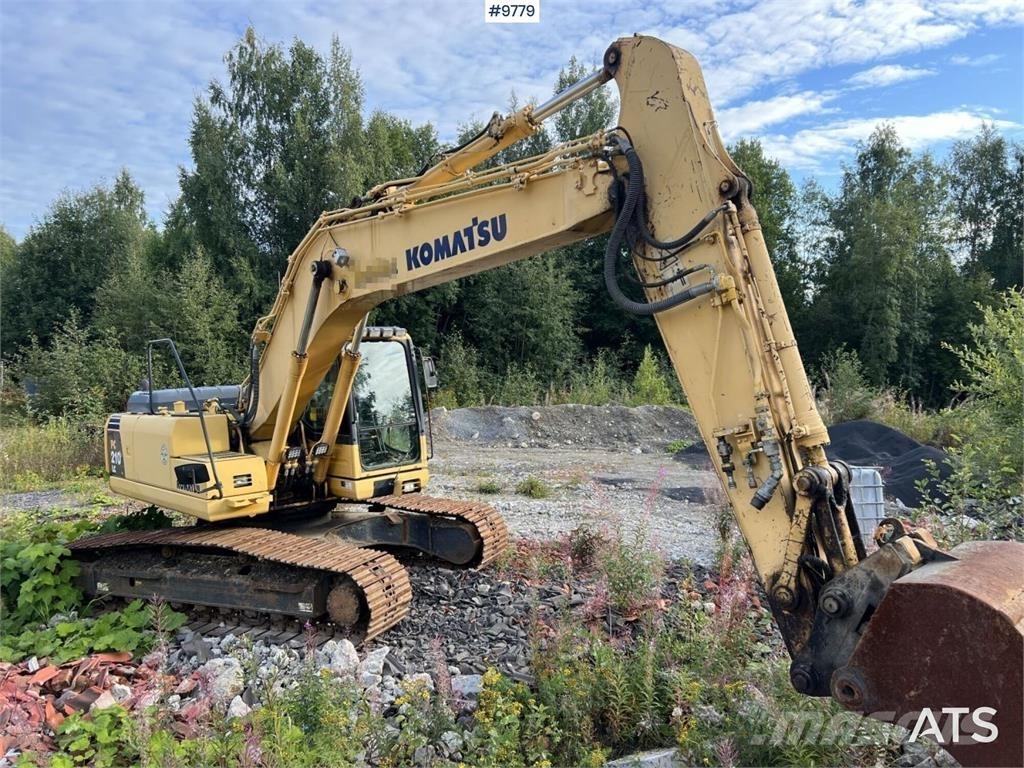 Komatsu PC210LC-8 Εκσκαφείς με ερπύστριες