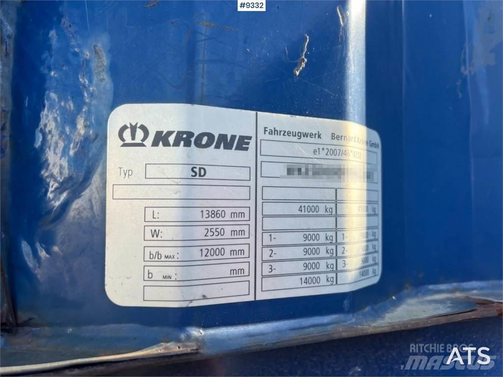 Krone SD Άλλες ημιρυμούλκες