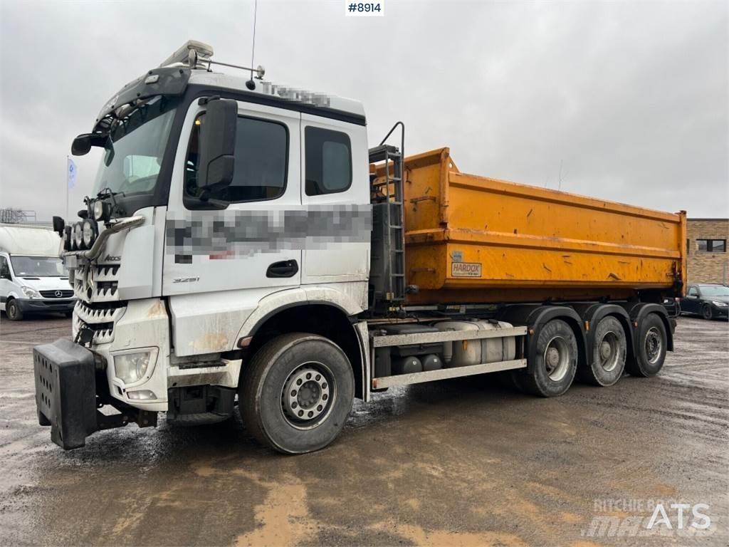 Mercedes-Benz Arocs Φορτηγά ανατροπή με γάντζο
