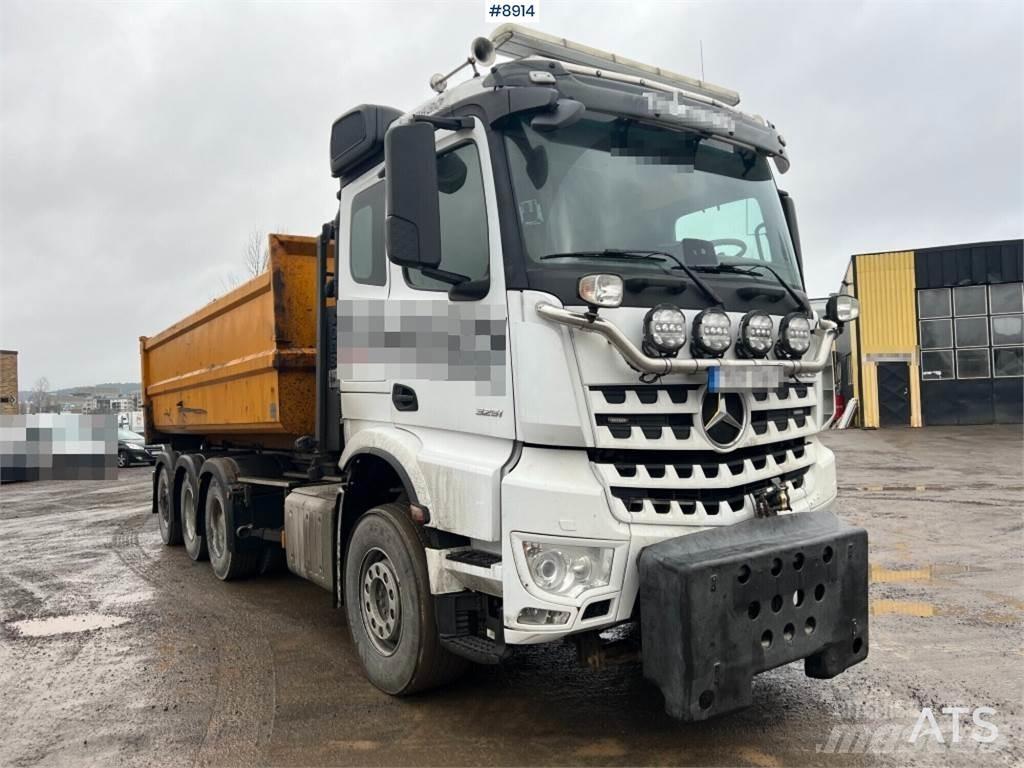 Mercedes-Benz Arocs Φορτηγά ανατροπή με γάντζο
