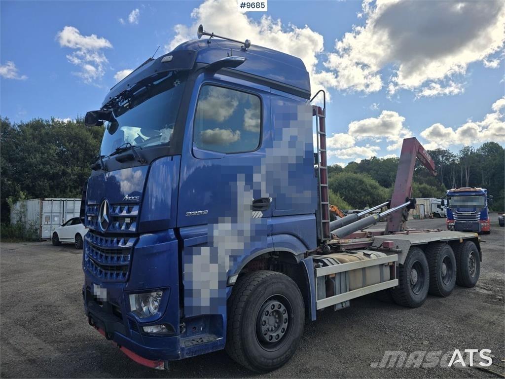 Mercedes-Benz Arocs Φορτηγά ανατροπή με γάντζο