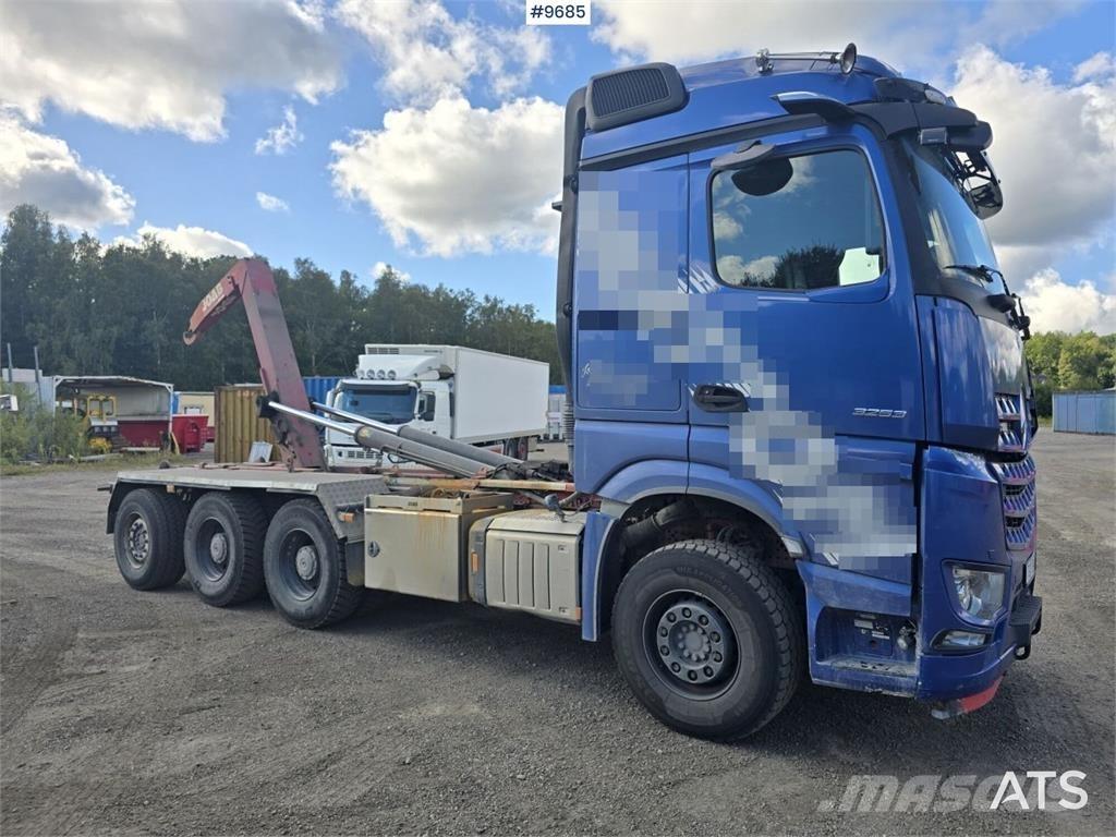 Mercedes-Benz Arocs Φορτηγά ανατροπή με γάντζο