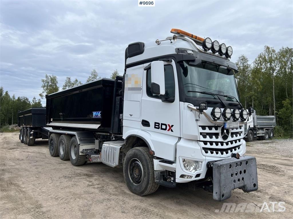 Mercedes-Benz Arocs Φορτηγά ανατροπή με γάντζο