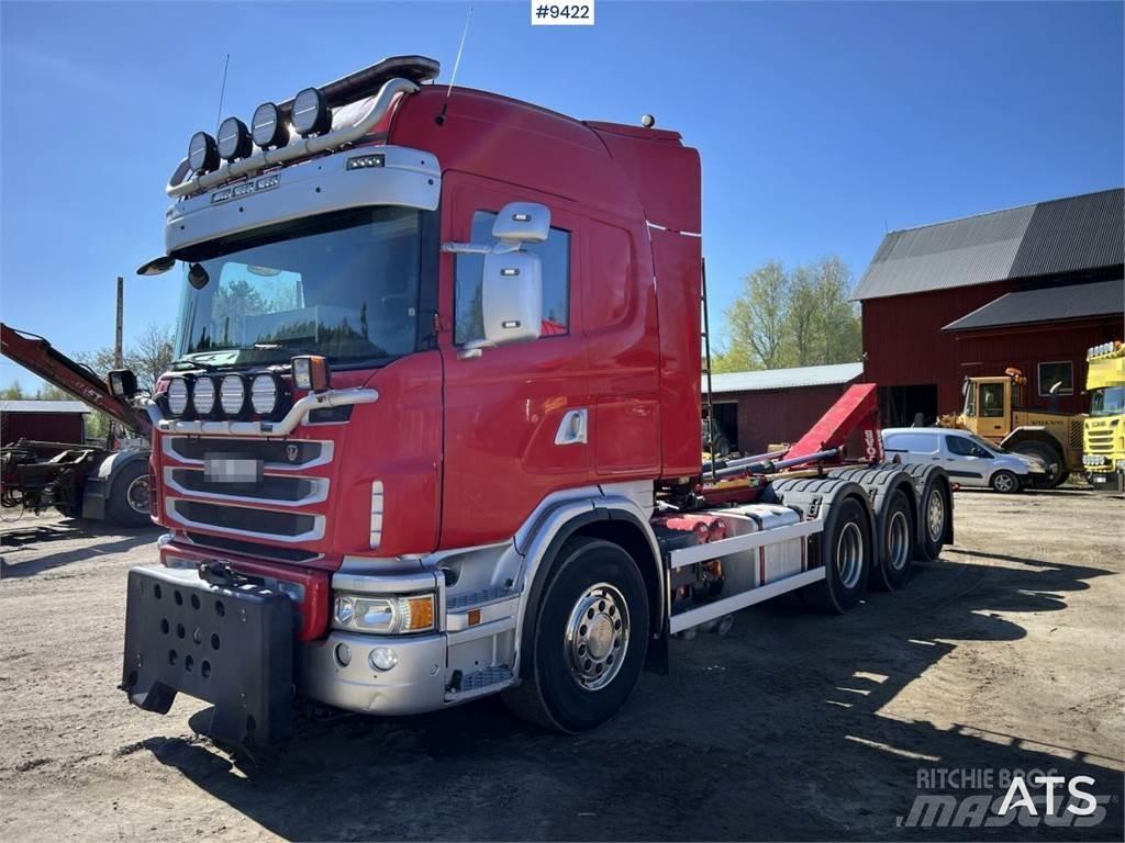 Scania G490 Φορτηγά ανατροπή με γάντζο