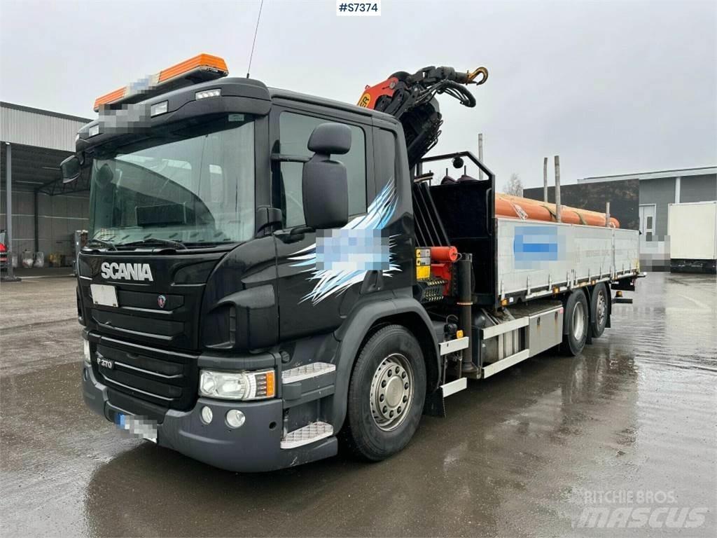 Scania P370 Φορτηγά με Γερανό