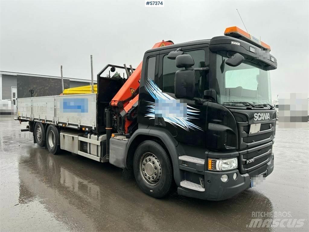 Scania P370 Φορτηγά με Γερανό