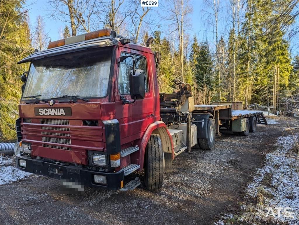 Scania P93 Φορτηγά με Γερανό