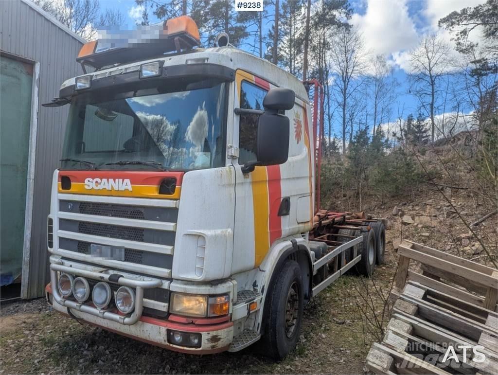Scania R164GB6X2NZ580 Φορτηγά ανατροπή με γάντζο