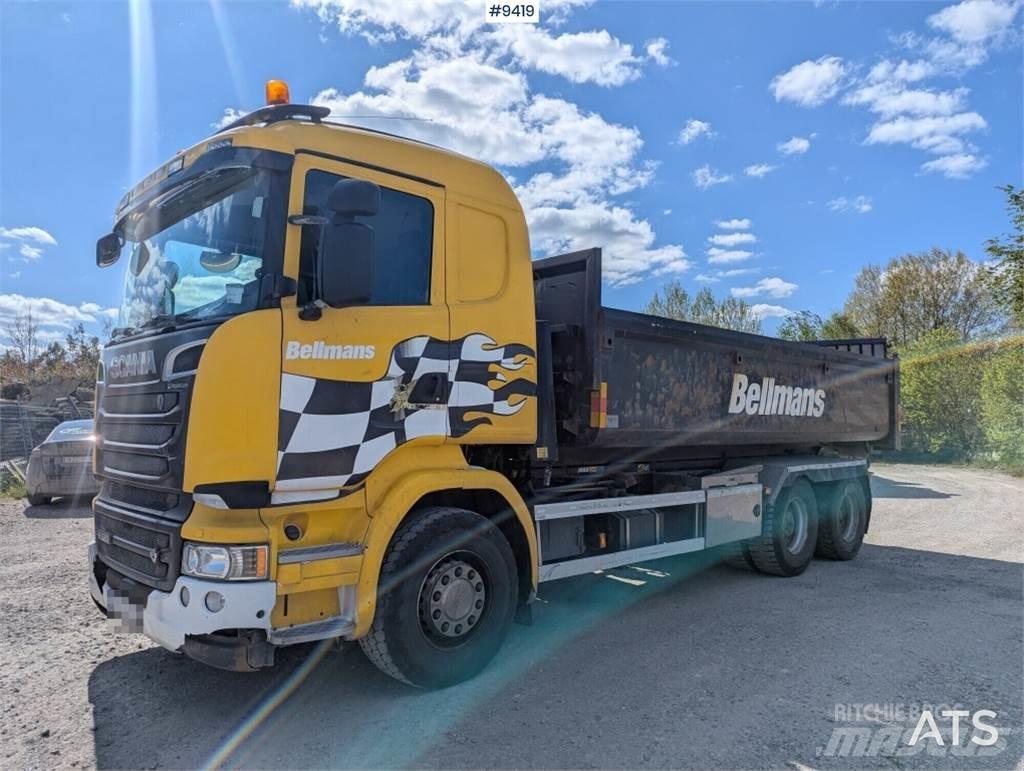 Scania R520 Φορτηγά ανατροπή με γάντζο