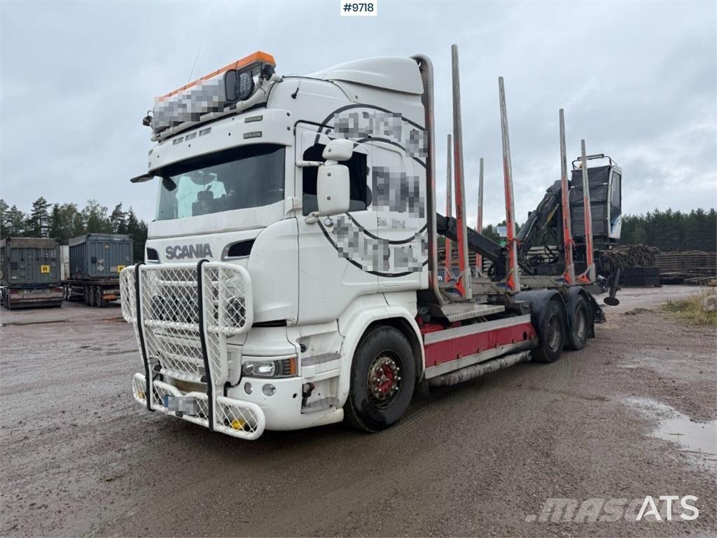 Scania R520 Φορτηγά ξυλείας