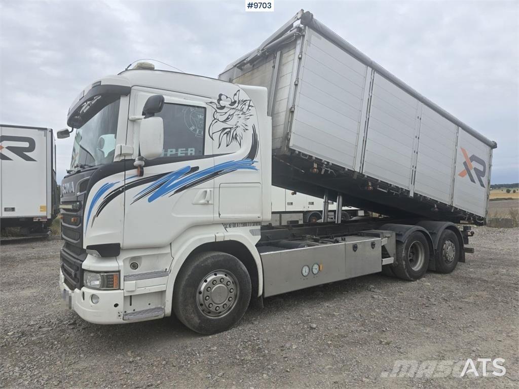 Scania R580 Φορτηγά Ανατροπή
