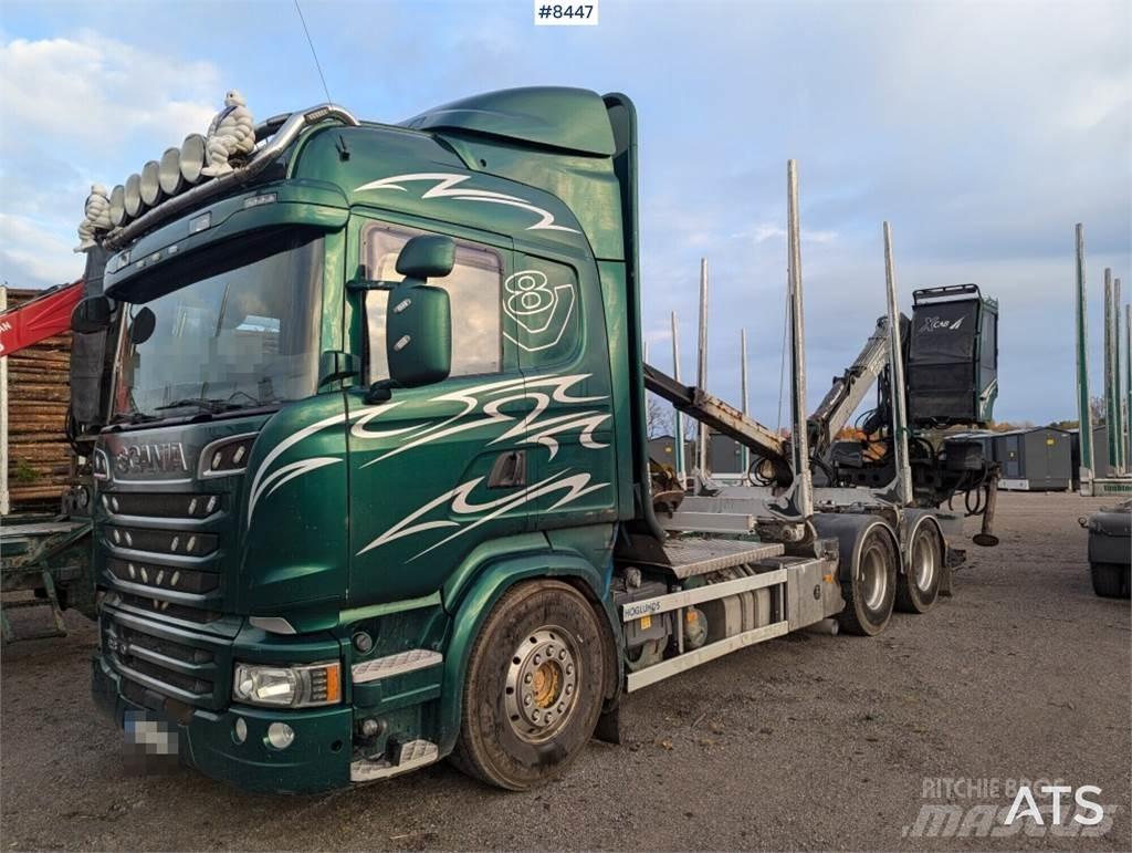 Scania R580LB 6X4 HNB Φορτηγά ξυλείας