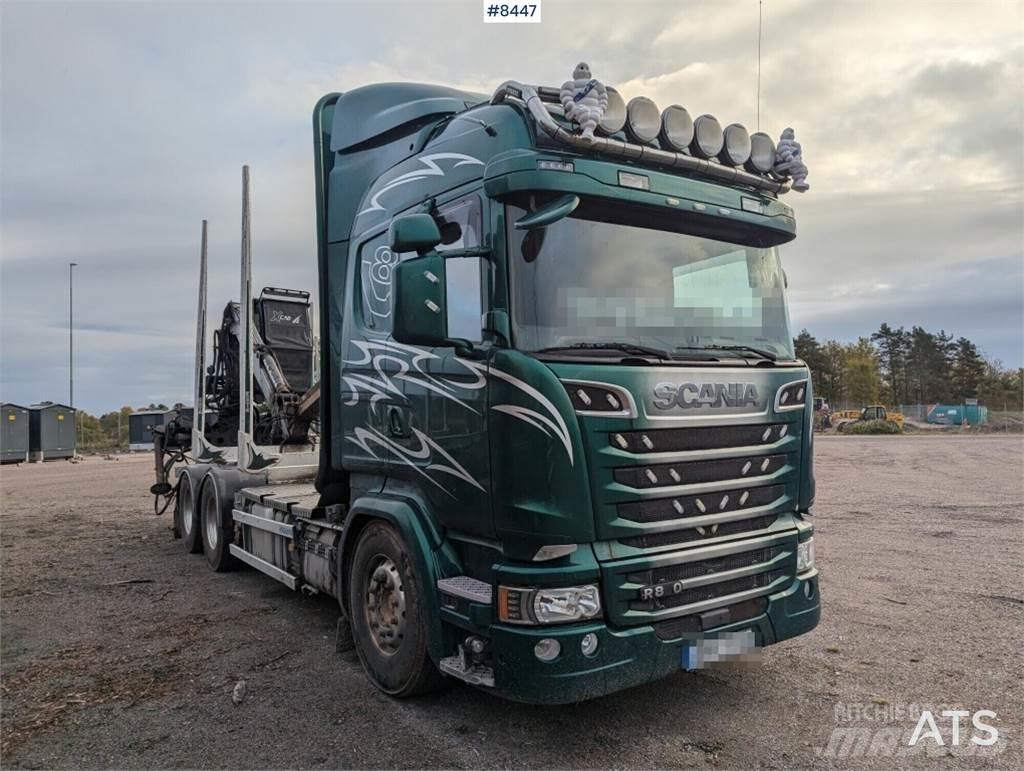 Scania R580LB 6X4 HNB Φορτηγά ξυλείας