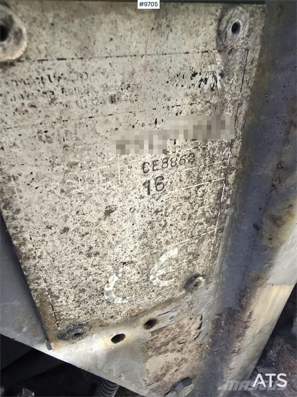 Tennant 636 Φορτηγά σκούπες