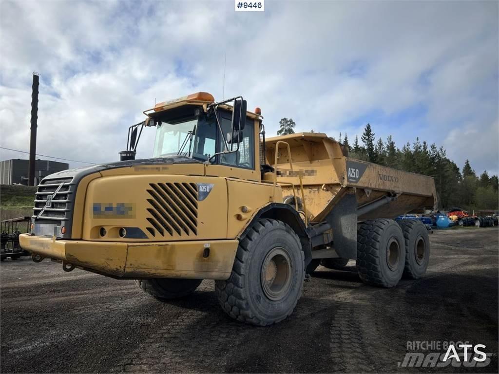 Volvo A25D Σπαστό Dump Truck ADT