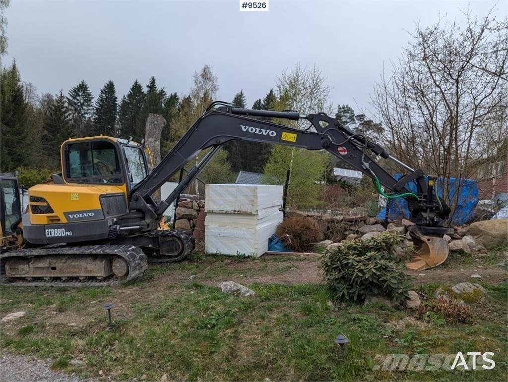 Volvo ECR88D PRO Μίνι εκσκαφείς 7t - 12t
