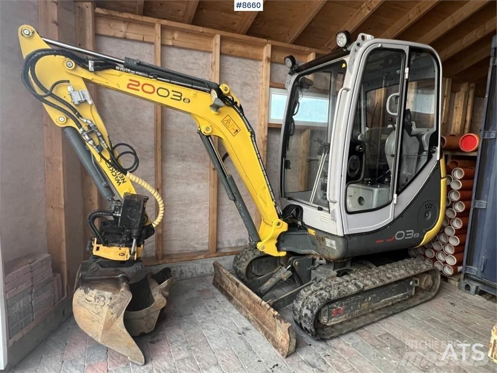 Wacker Neuson 2003RD Εκσκαφάκι (διαβολάκι) < 7t