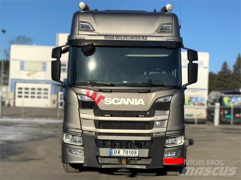 Scania R500 Φορτηγά με Γερανό