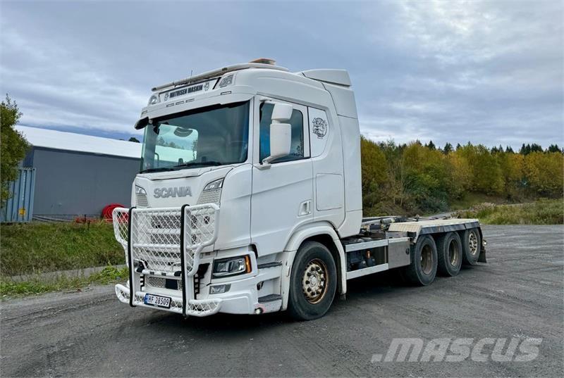 Scania R500 Φορτηγά ανατροπή με γάντζο