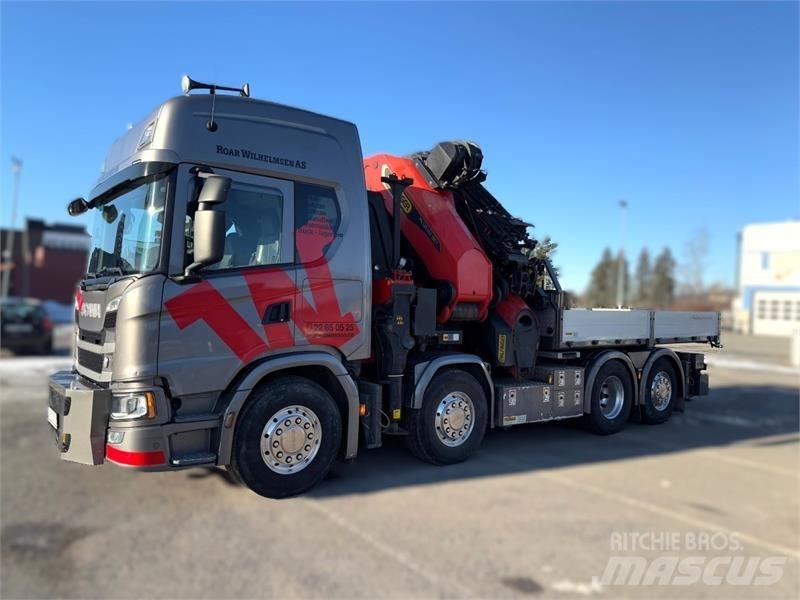 Scania R500 Φορτηγά με Γερανό