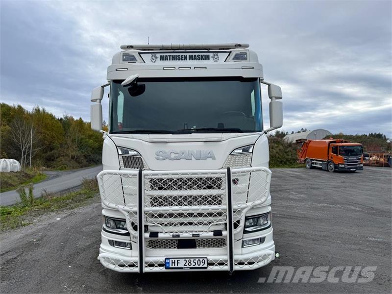 Scania R500 Φορτηγά ανατροπή με γάντζο