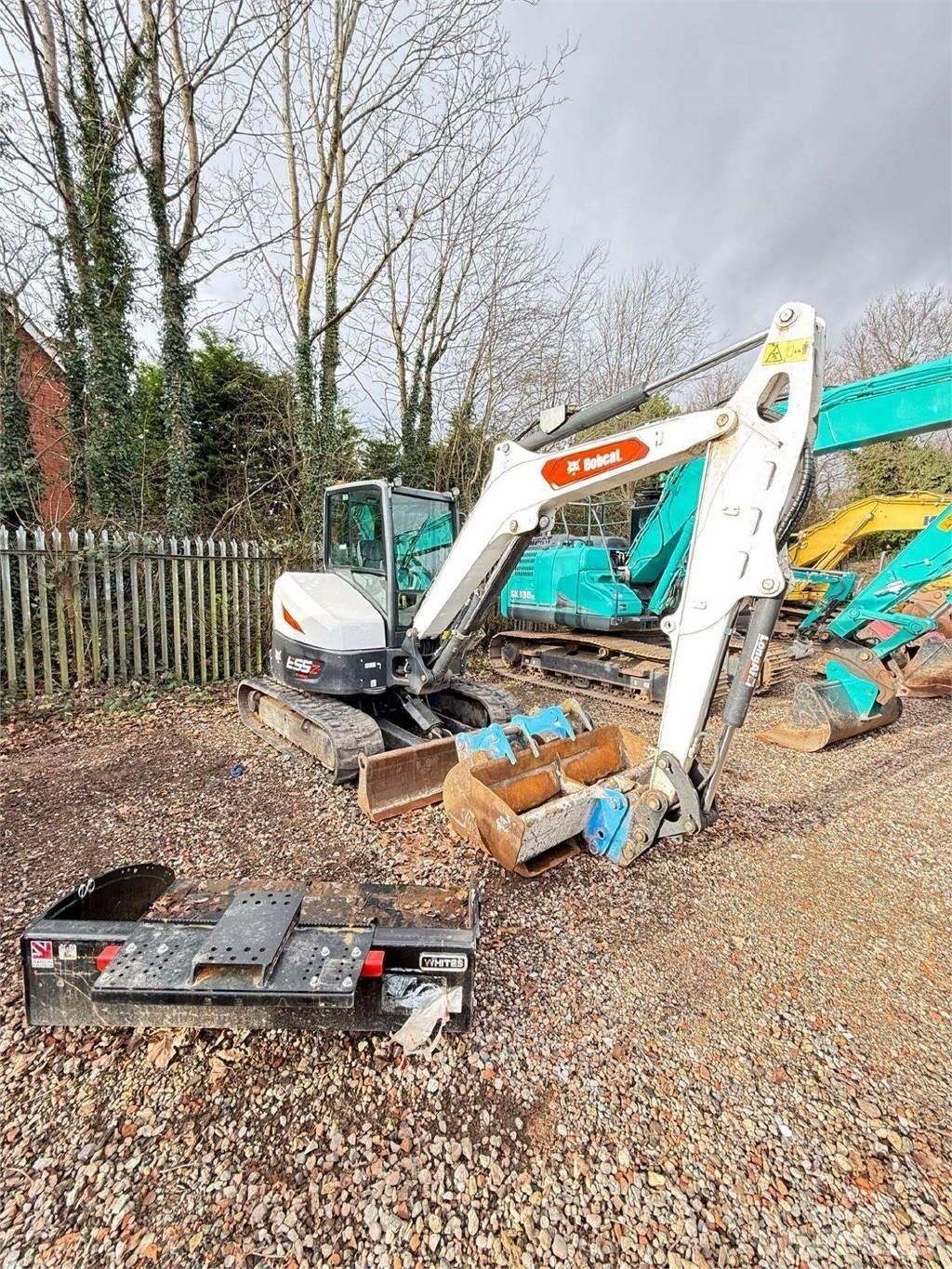 Bobcat E55z Εκσκαφείς με ερπύστριες