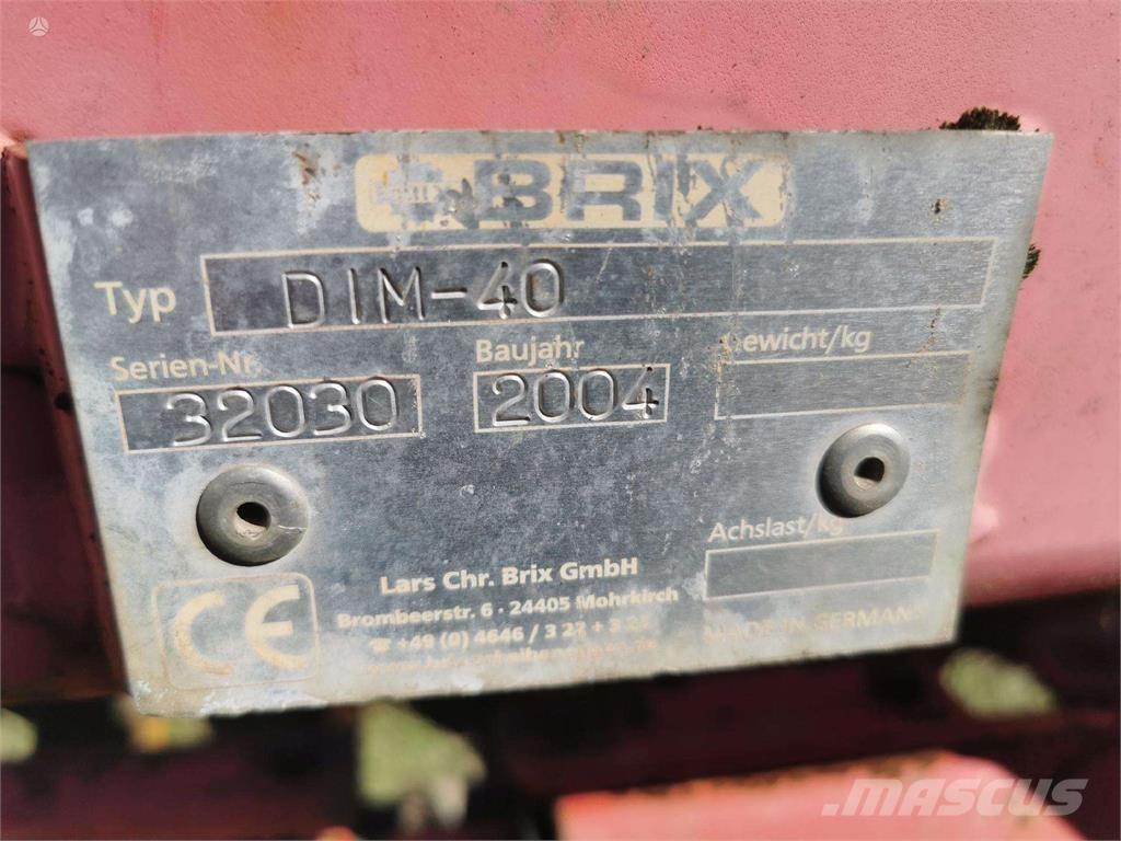 Brix DIM 40 Επιπεδωτήρες χωραφιών