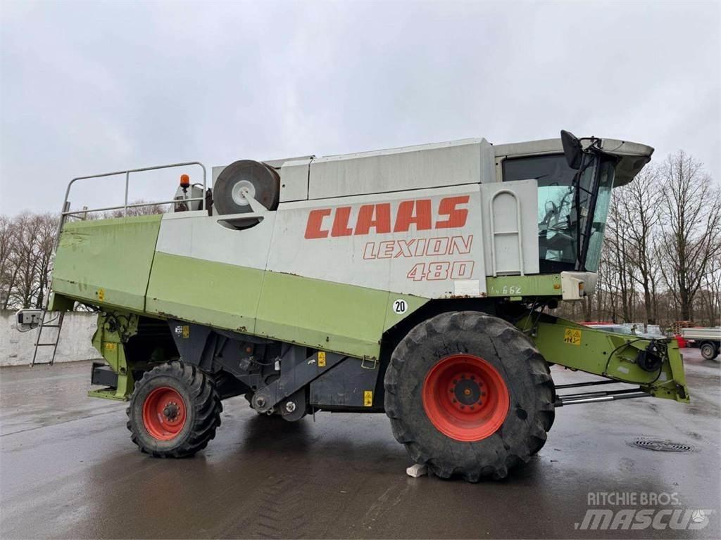 CLAAS LEXION 480 Θεριζοαλωνιστικές μηχανές