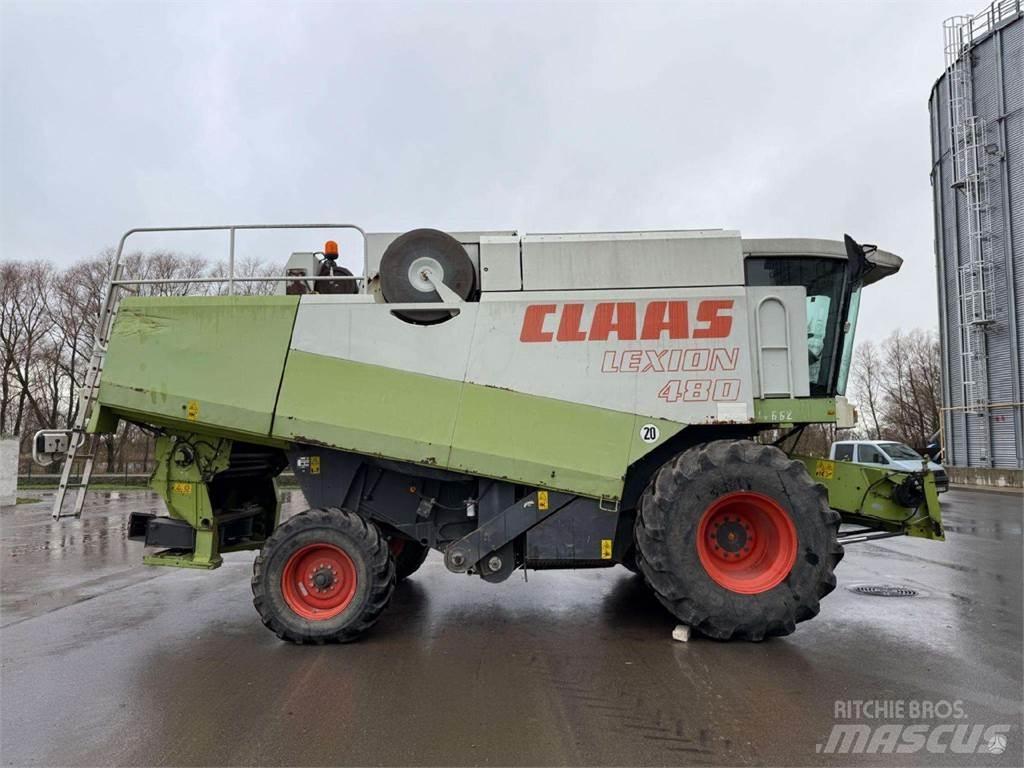 CLAAS LEXION 480 Θεριζοαλωνιστικές μηχανές