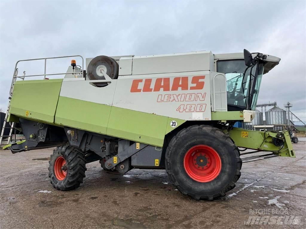 CLAAS LEXION 480 Θεριζοαλωνιστικές μηχανές