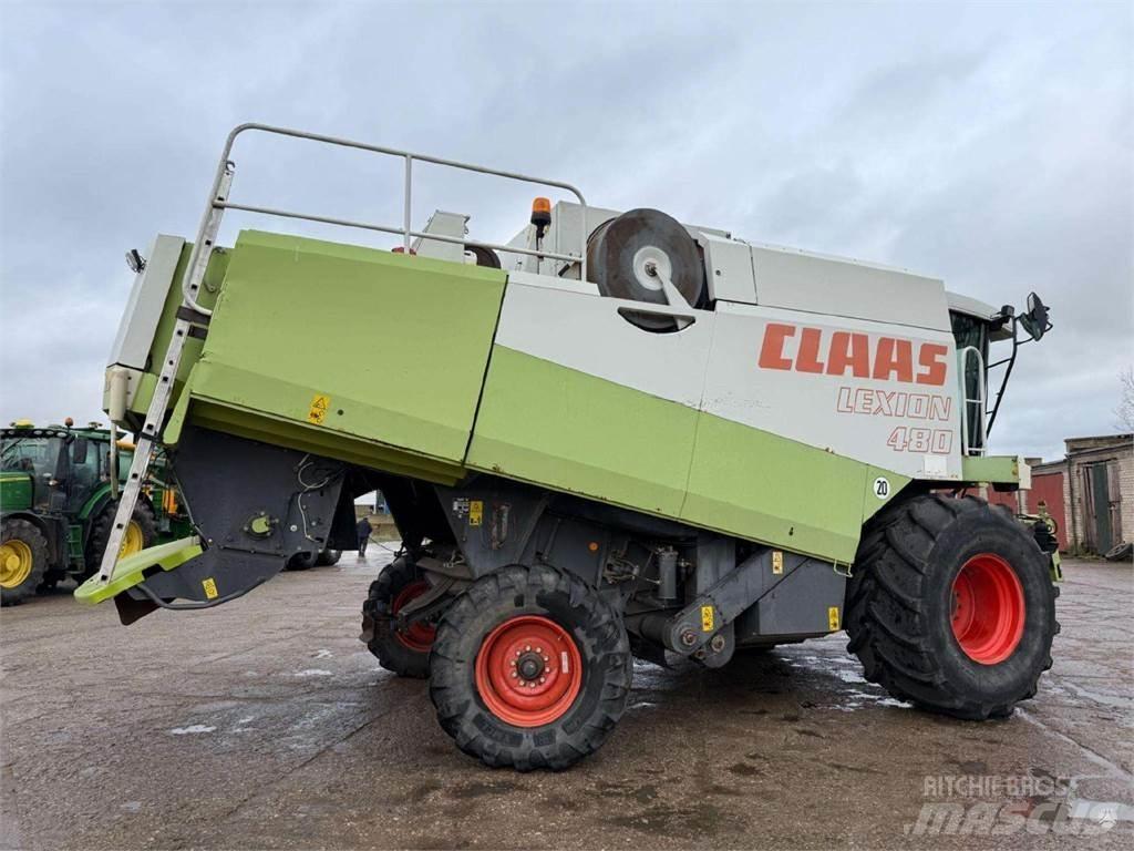 CLAAS LEXION 480 Θεριζοαλωνιστικές μηχανές
