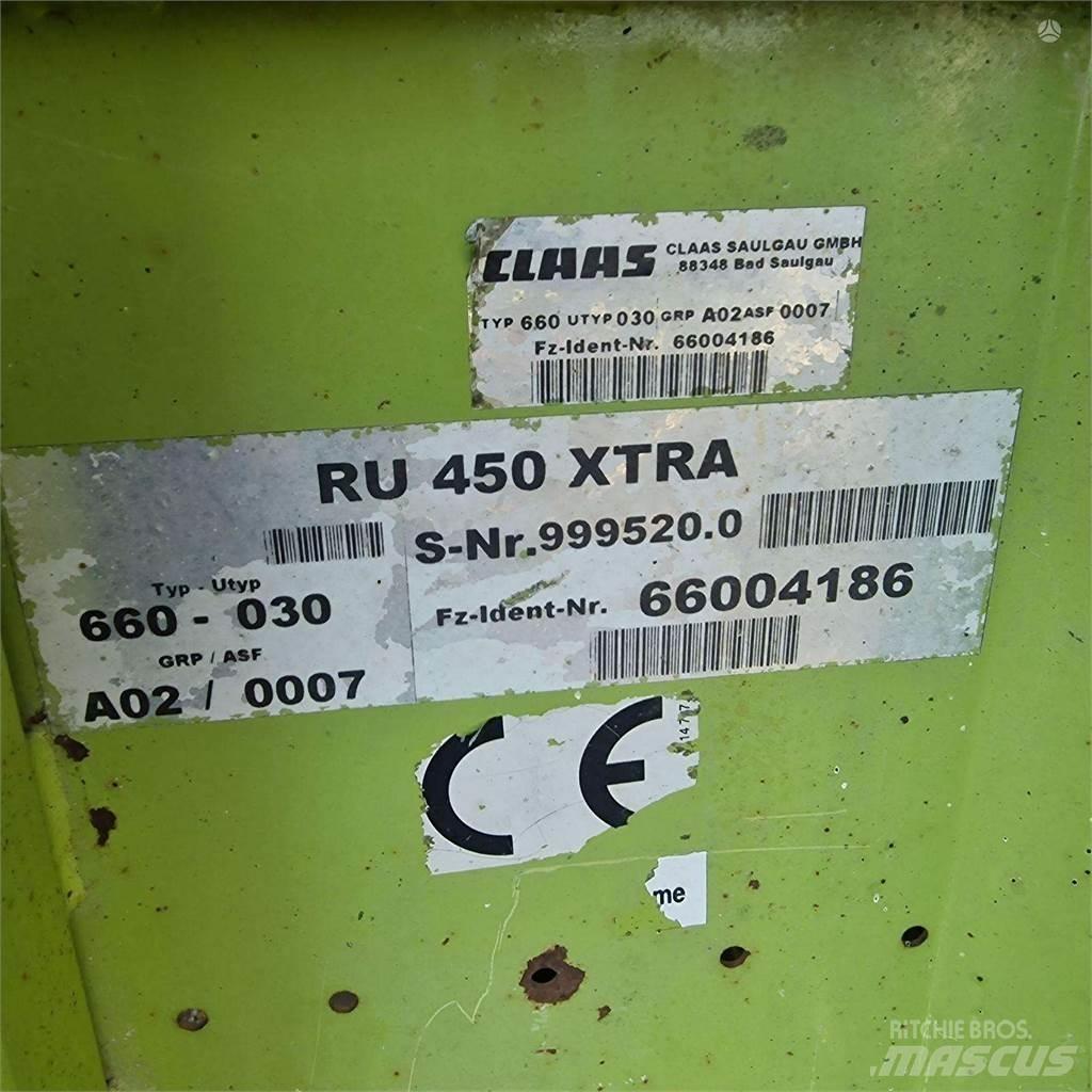 CLAAS RU 450Xtra Άλλα γεωργικά μηχανήματα