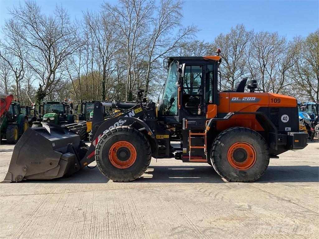 Doosan DL280 Φορτωτές με λάστιχα (Τροχοφόροι)