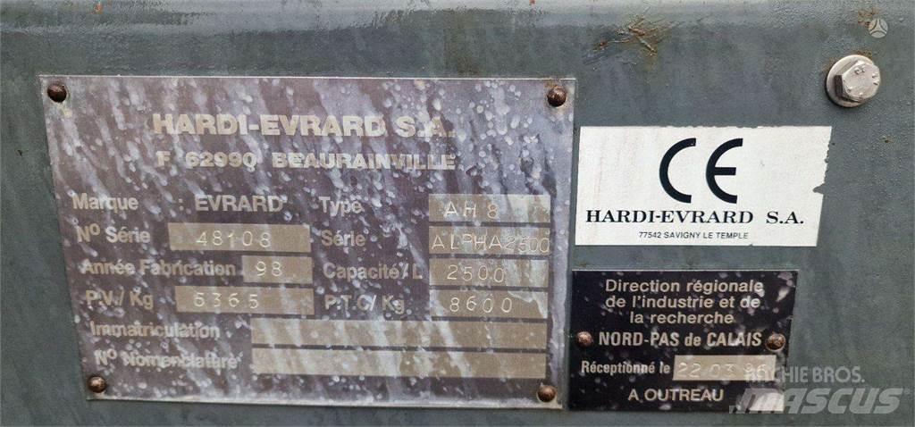 Evrard HARDI Αυτοκινούμενα ψεκαστικά