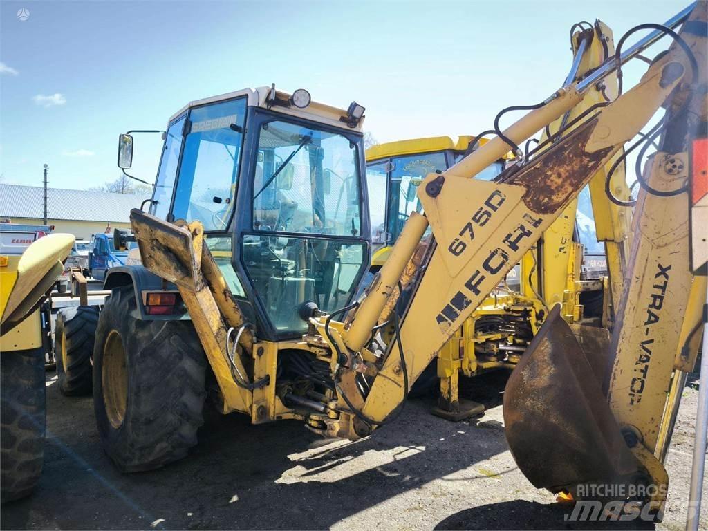 Ford 675d Εμπρόσθιοι φορτωτές και σκαπτικά