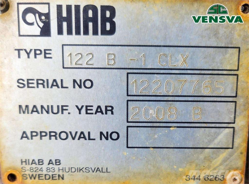 Hiab 122 B-1 CLX Αρπάγες