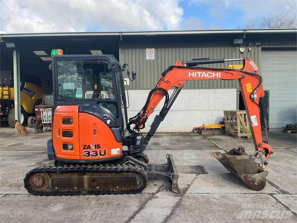 Hitachi Zaxis 33U Εκσκαφείς με ερπύστριες
