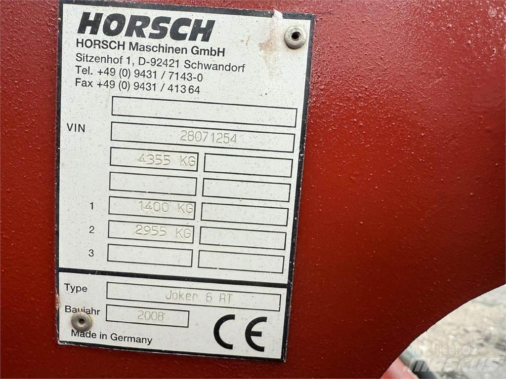 Horsch Joker 6RT Επιπεδωτήρες χωραφιών