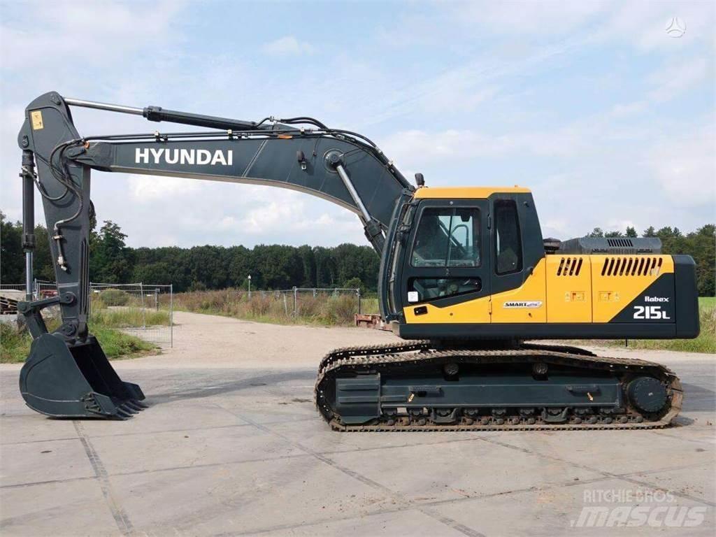 Hyundai R215 Εκσκαφείς με ερπύστριες