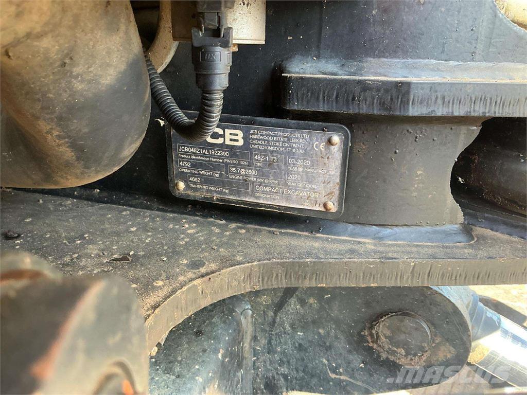 JCB 48Z-1 Εκσκαφείς με ερπύστριες