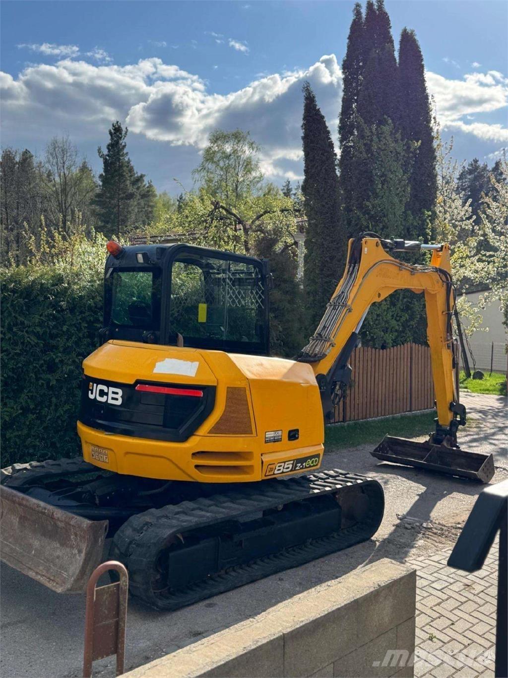 JCB 85Z-1 Εκσκαφείς με ερπύστριες