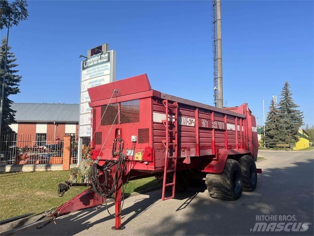 JF MT 22000 Τεμαχιστές, κόπτες και ξετυλιχτές δεμάτων