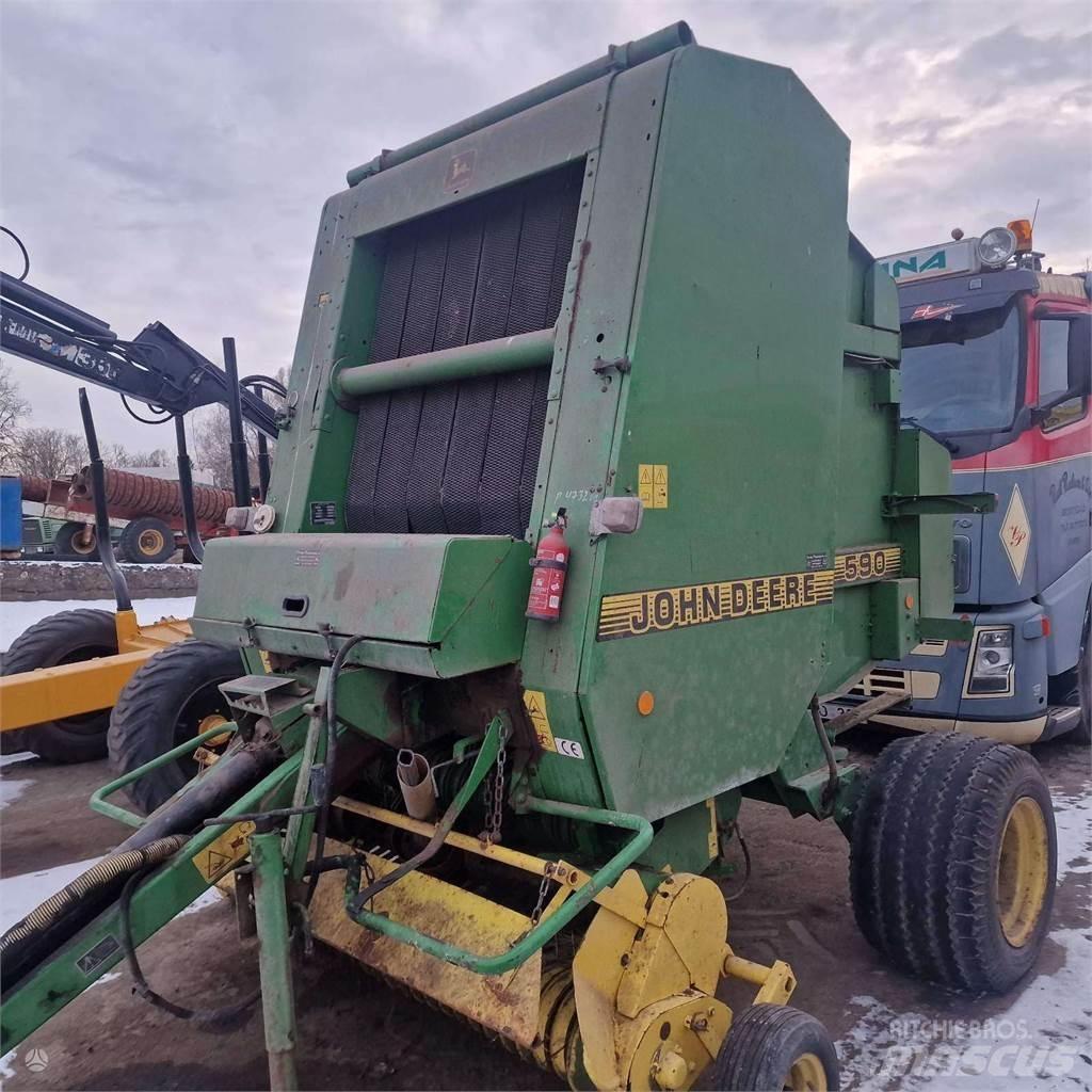 John Deere 590 Πρέσες κυλινδρικών δεμάτων