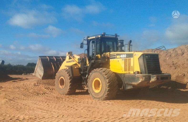 Komatsu WA 480-6 Φορτωτές με λάστιχα (Τροχοφόροι)