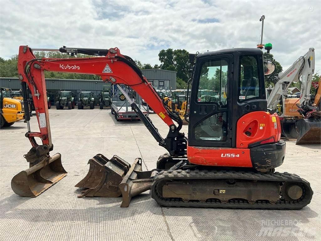 Kubota U55-4 Εκσκαφείς με ερπύστριες