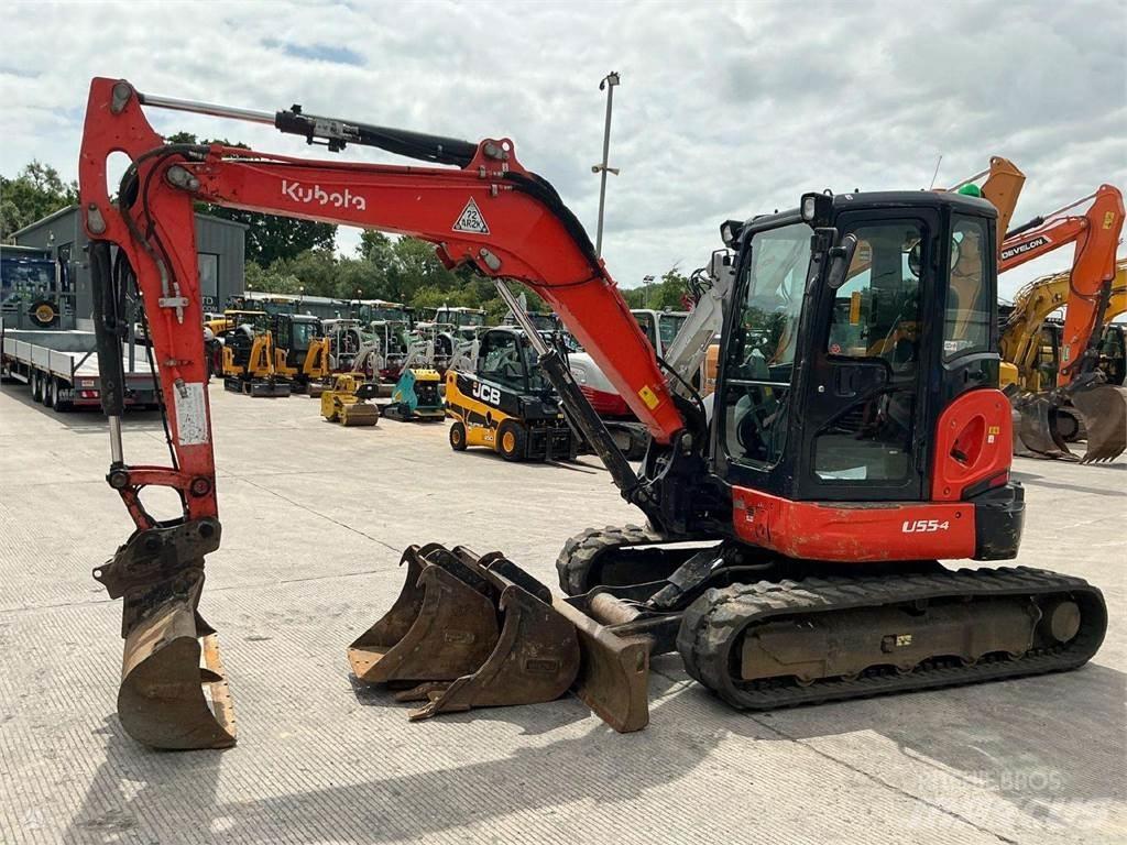Kubota U55-4 Εκσκαφείς με ερπύστριες