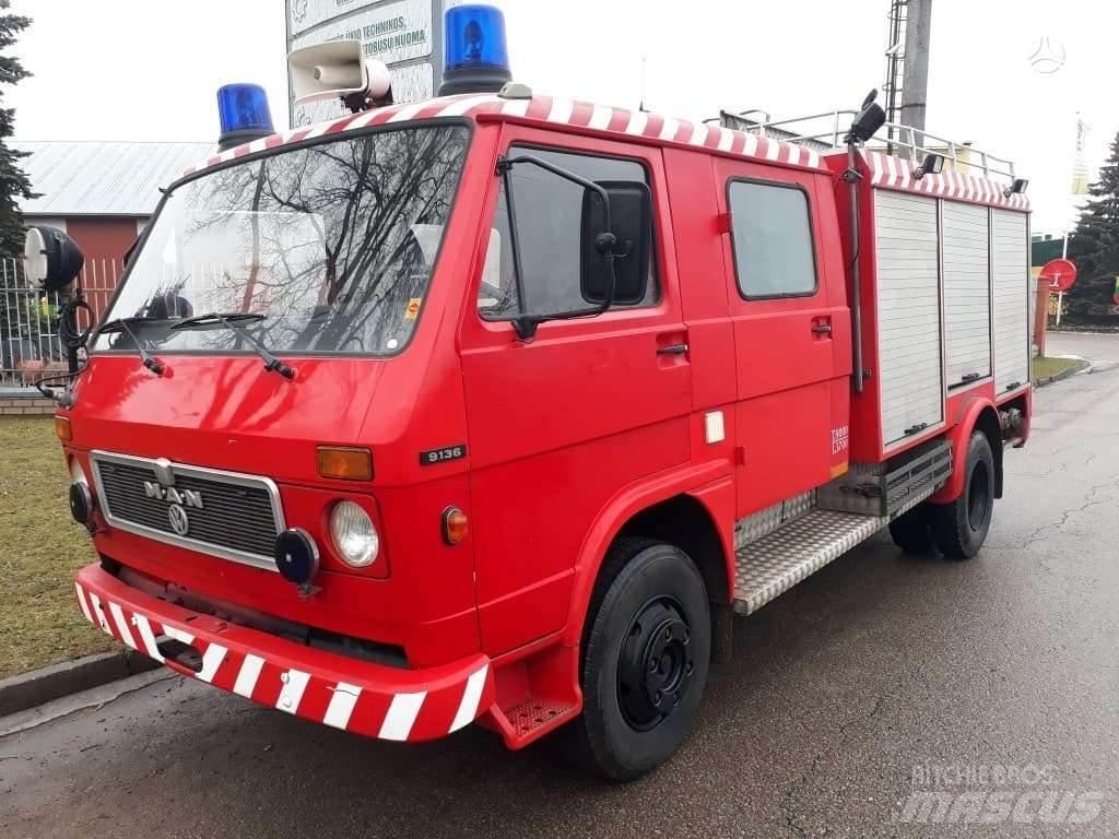 MAN VW 9136 Πυροσβεστικά οχήματα