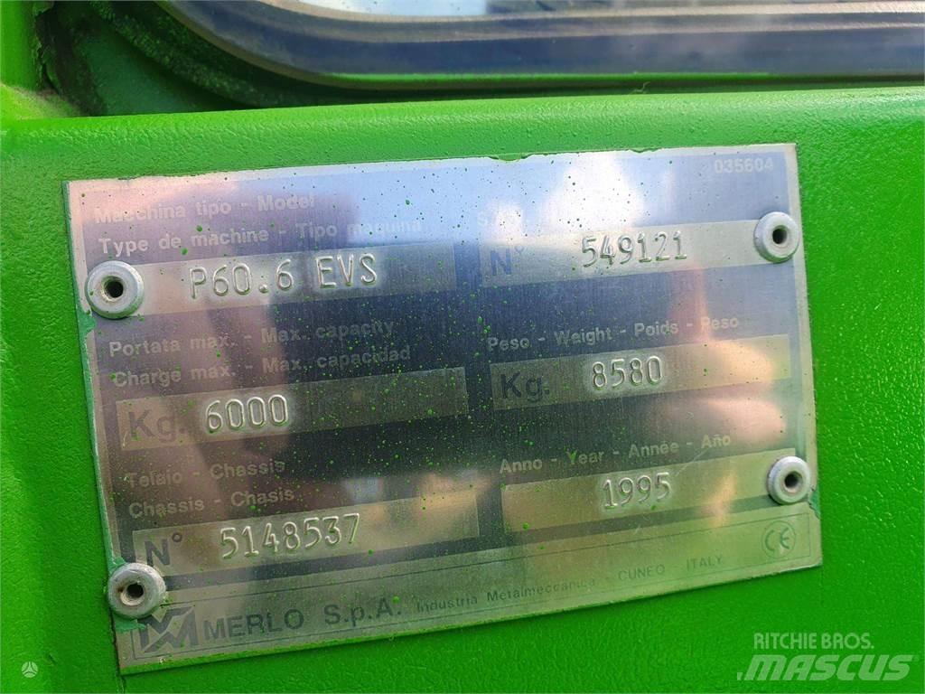 Merlo P60.6 EVS Εμπρόσθιοι φορτωτές και σκαπτικά
